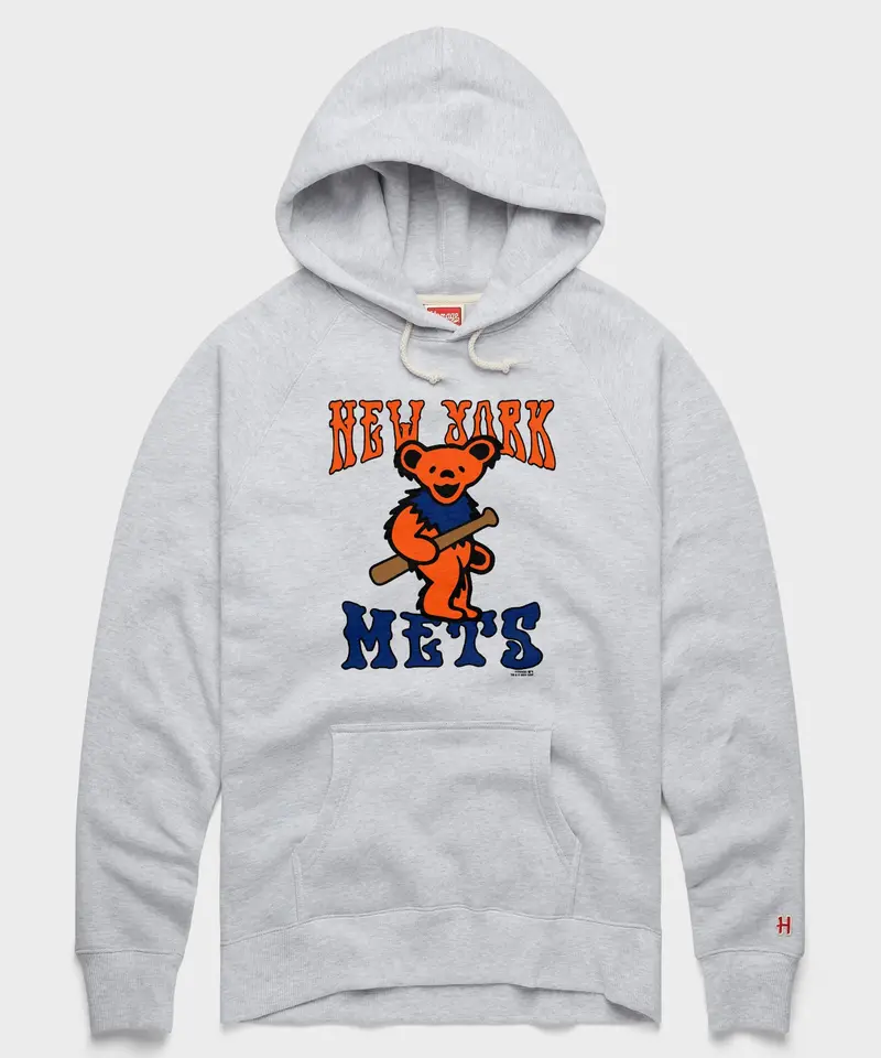 Mlb X Grateful Dead X Mets Hoodie 1