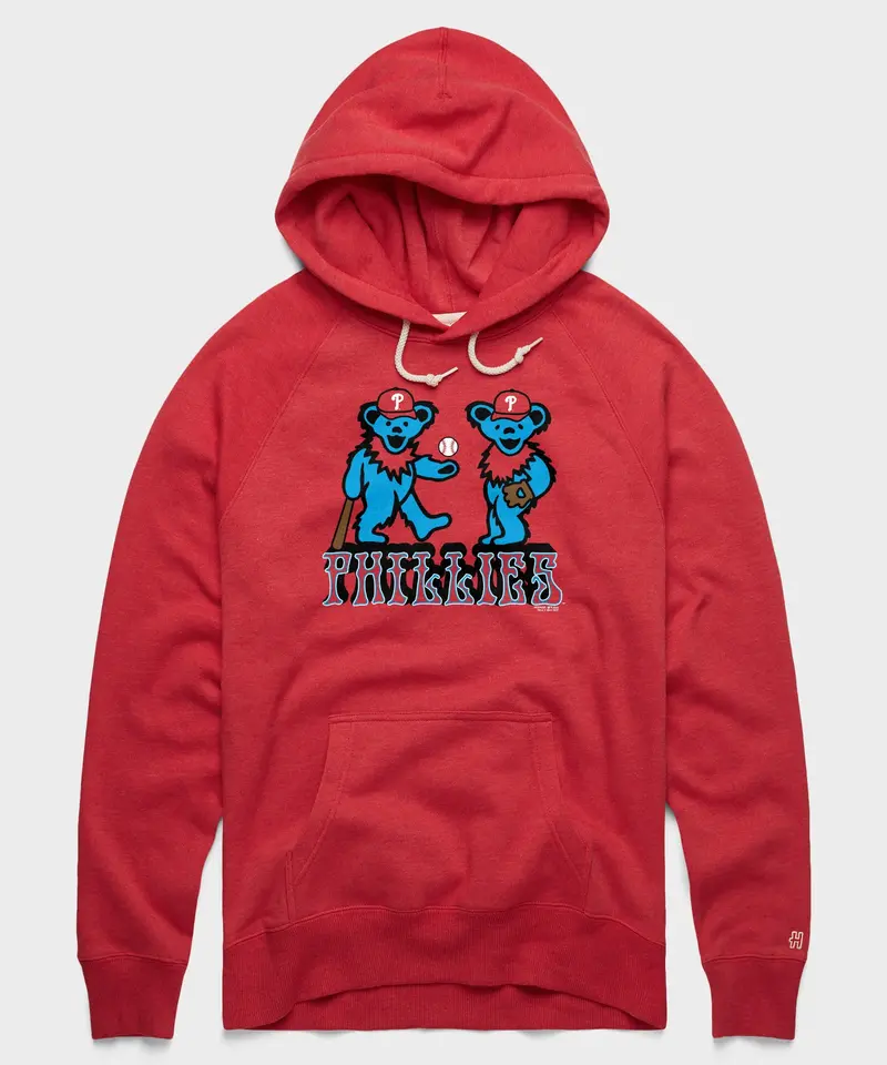 Mlb X Grateful Dead X Phillies Hoodie 1
