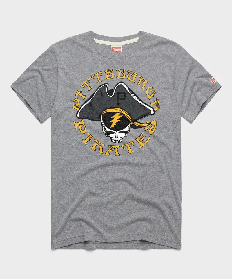 Mlb X Grateful Dead X Pirates Skull 1