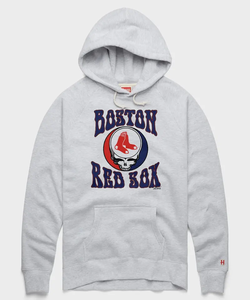 Mlb X Grateful Dead X Red Sox Hoodie 1