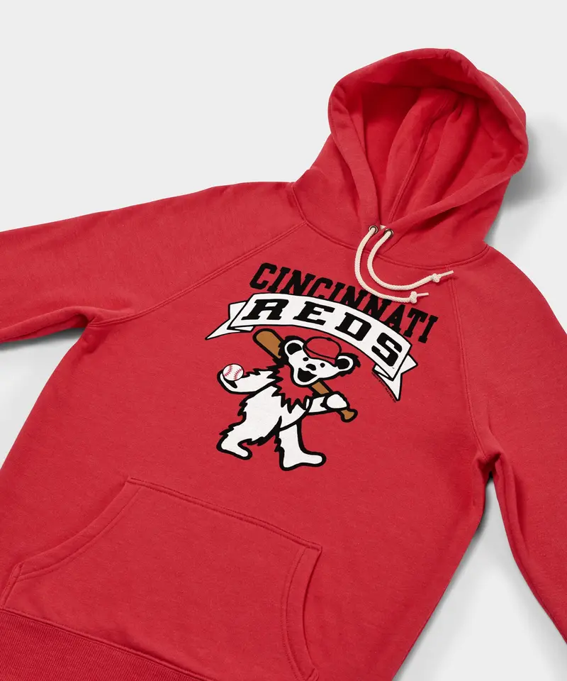 Mlb X Grateful Dead X Reds Hoodie 2