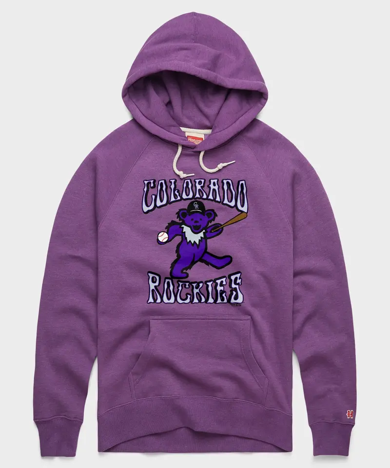 Mlb X Grateful Dead X Rockies Hoodie 1