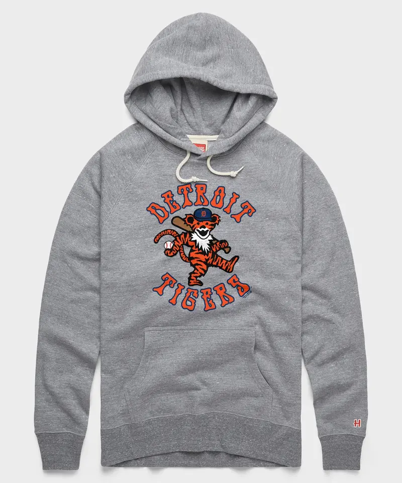 Mlb X Grateful Dead X Tigers Hoodie 1