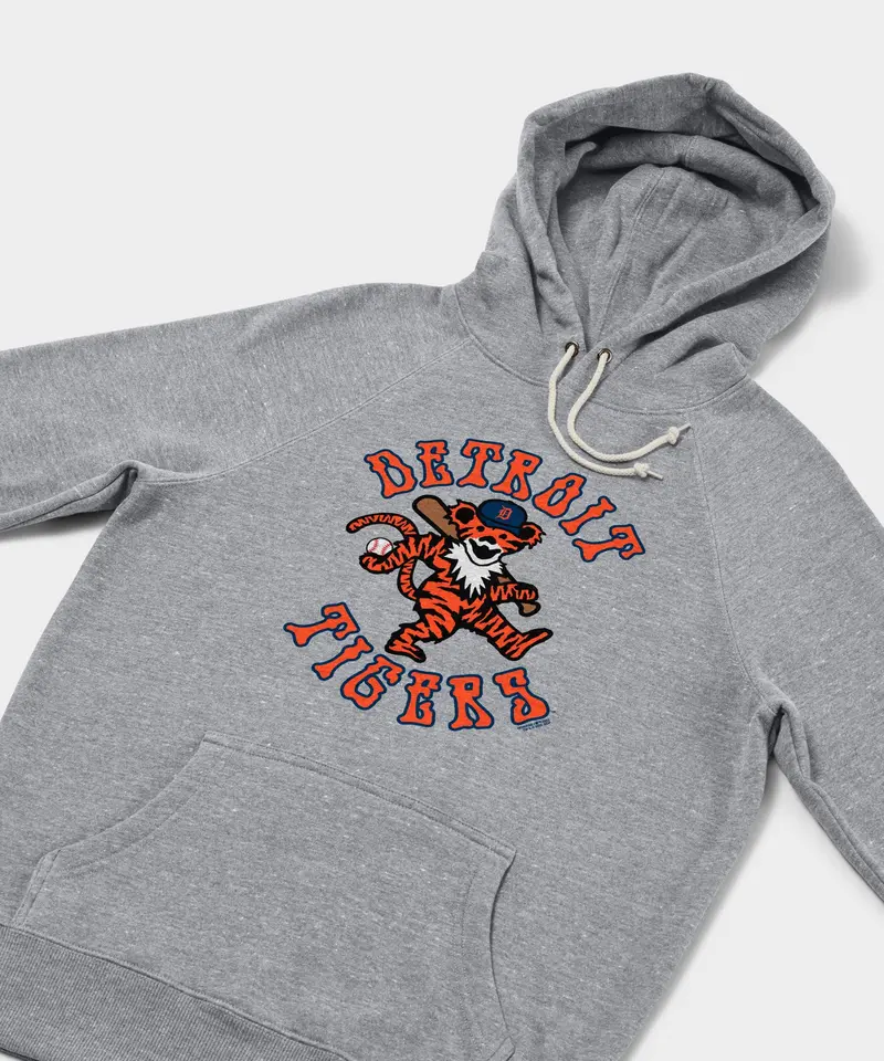 Mlb X Grateful Dead X Tigers Hoodie 2