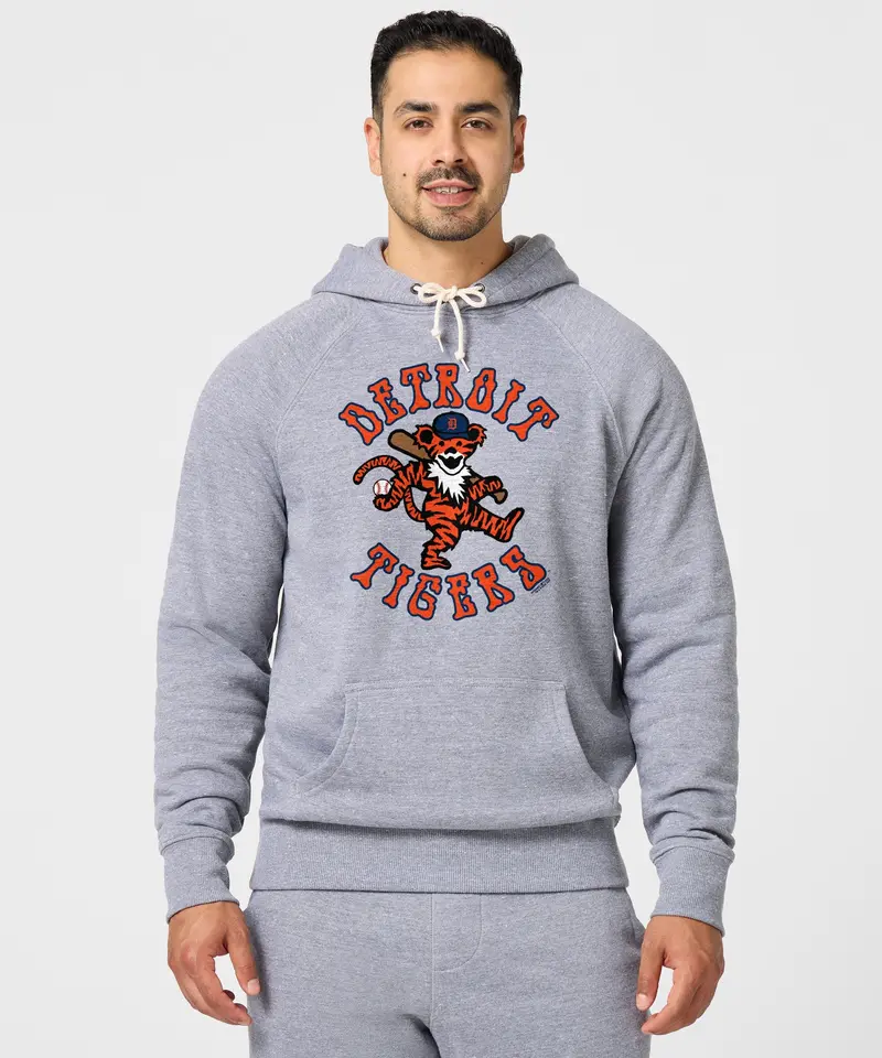 Mlb X Grateful Dead X Tigers Hoodie 3