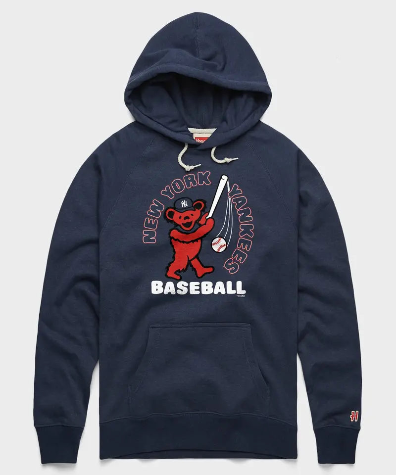 Mlb X Grateful Dead X Yankees Hoodie 1