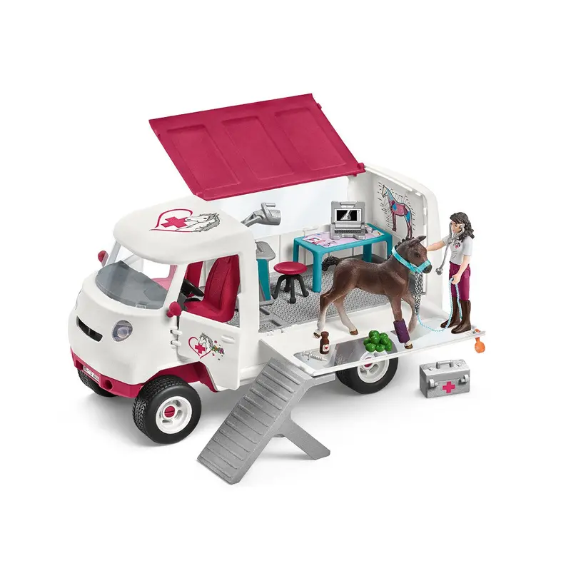 Mobile Vet With Hanoverian Foal 1