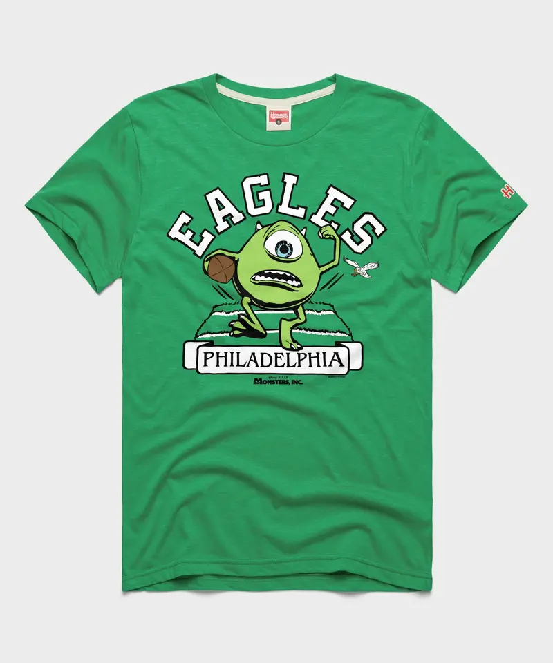 Monsters Inc Mike Wazowski X Philadelphia Eagles 1