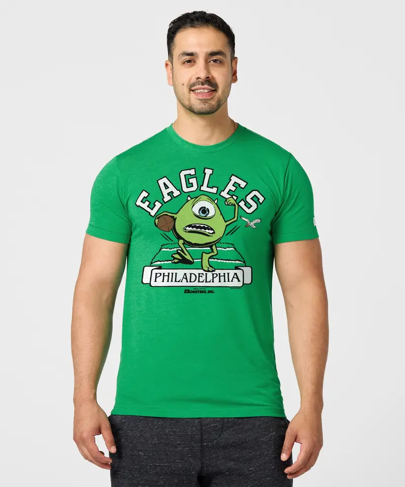 Monsters Inc Mike Wazowski X Philadelphia Eagles 3