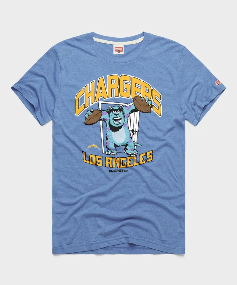 Monsters Inc Sully X Los Angeles Chargers 1