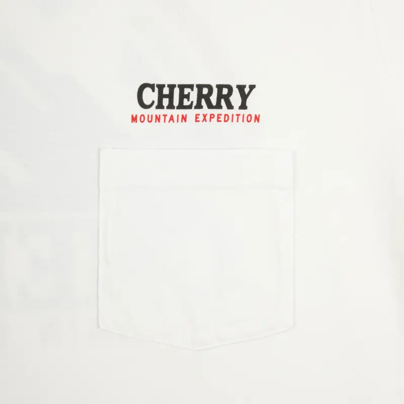 Mountain Expedition Boxy Pocket Tee (White) 3