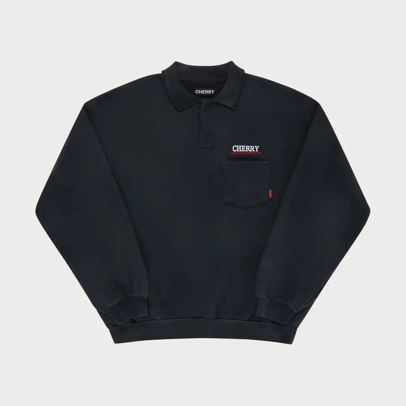 Mountain Expedition L/S Polo Fleece (Black) 2