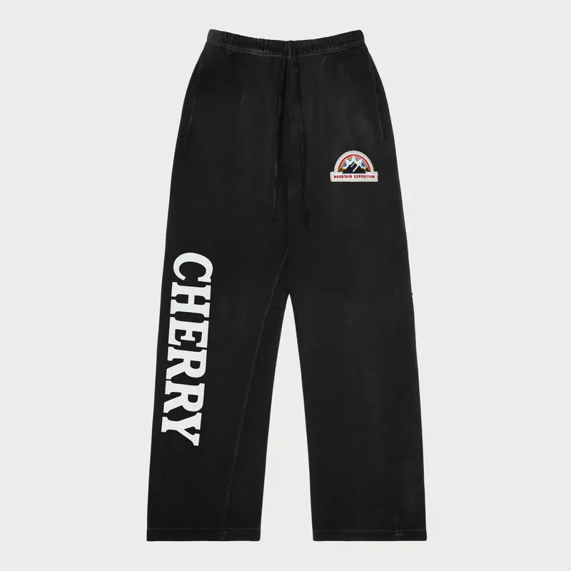 Mountain Expedition Parachute Sweatpants (Black) 1