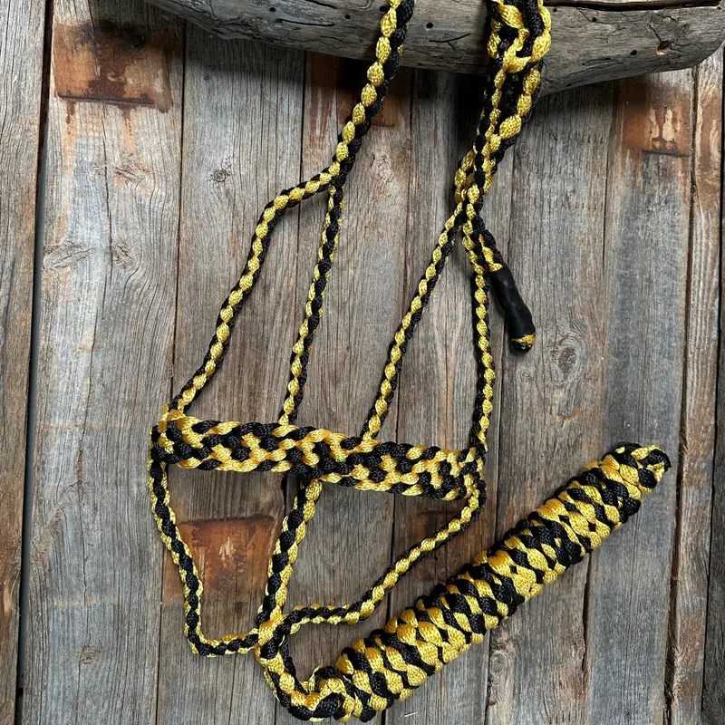 Mule Tape Halters - Two Tone Assorted Colors- 4