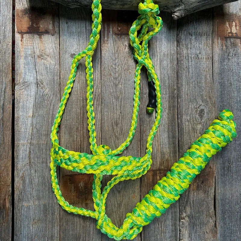 Mule Tape Halters - Two Tone Assorted Colors- 4