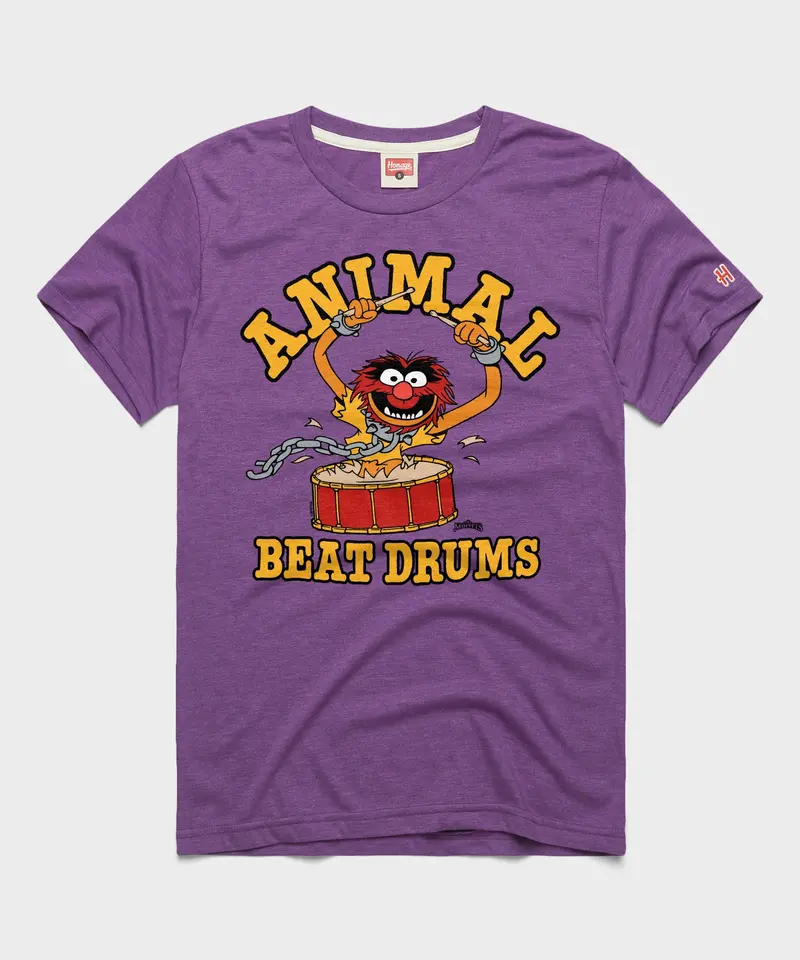 Muppets Animal Beat Drums T-Shirt 1