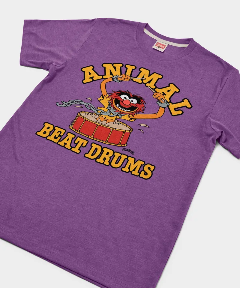 Muppets Animal Beat Drums T-Shirt 2