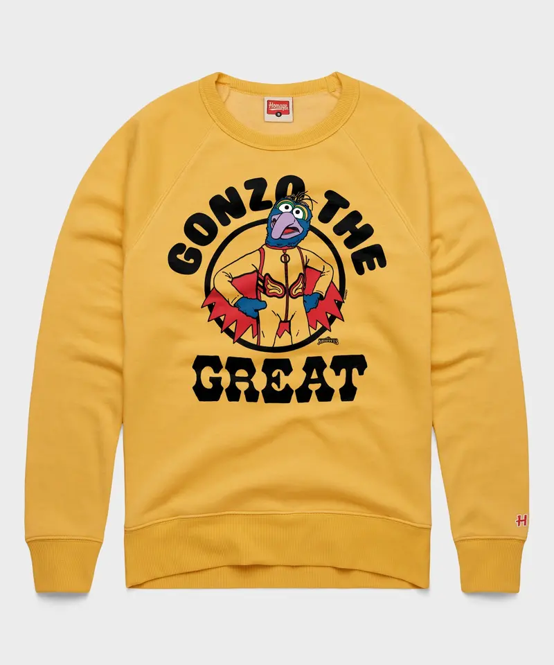 Muppets Gonzo The Great Crewneck 1