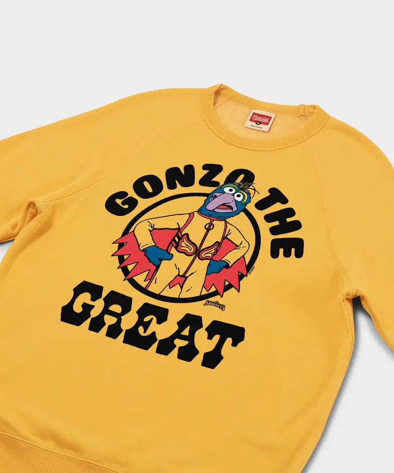 Muppets Gonzo The Great Crewneck 2