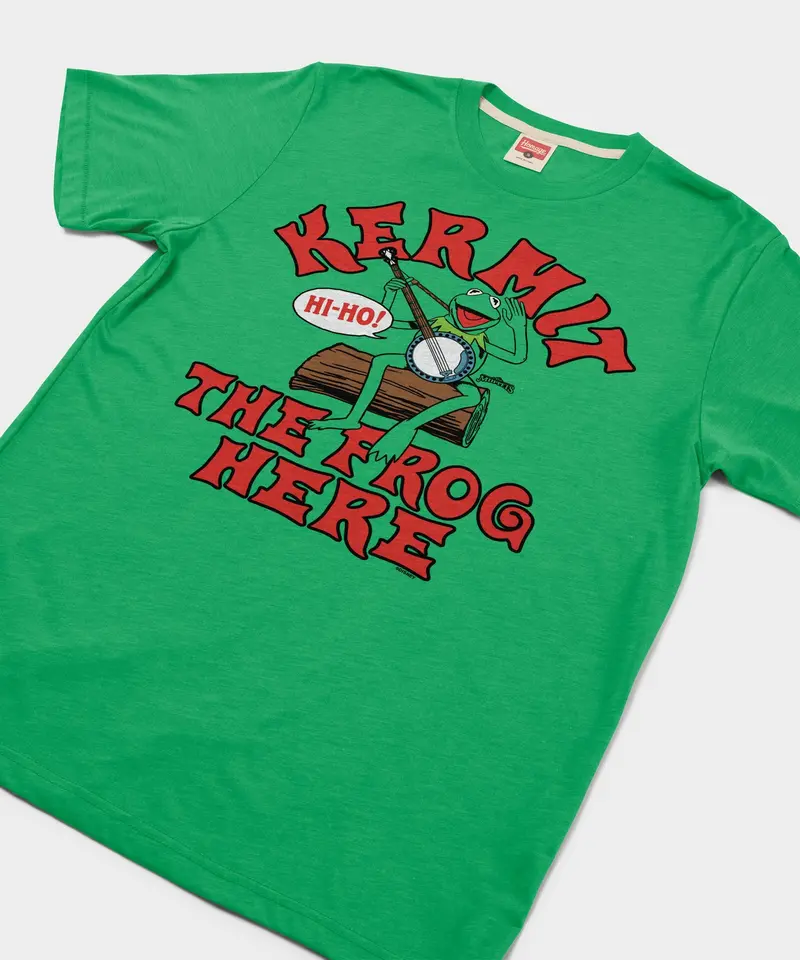 Muppets Kermit The Frog Here T-Shirt 2