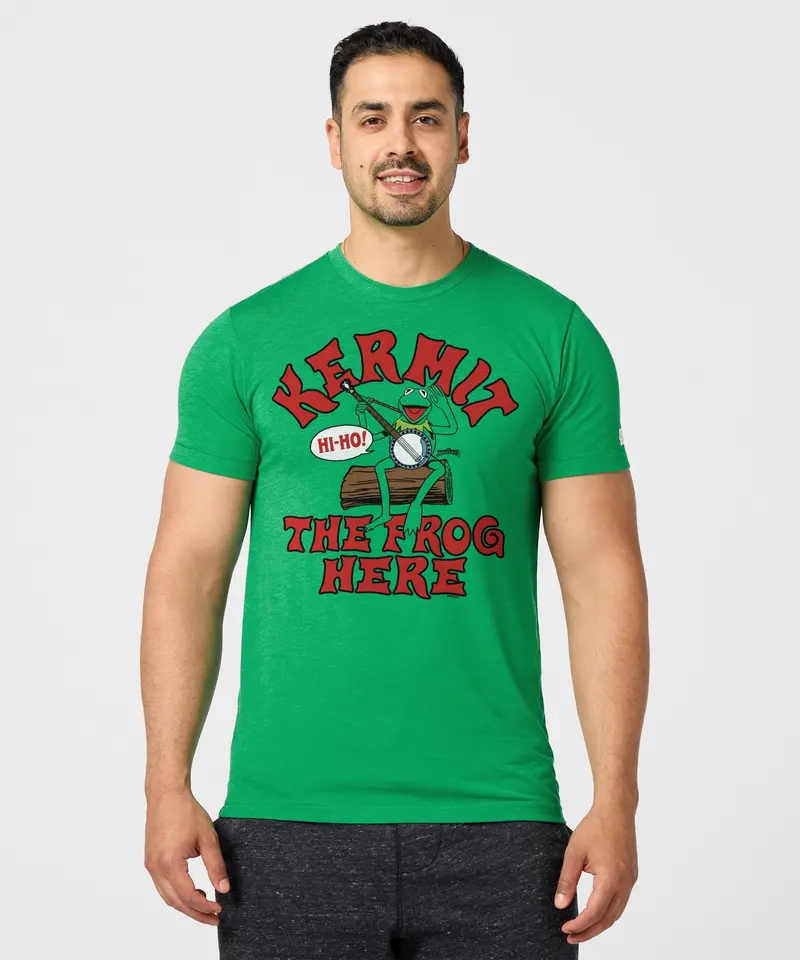 Muppets Kermit The Frog Here T-Shirt 3