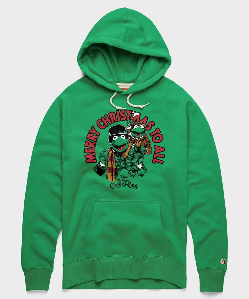 Muppets Merry Christmas To All Hoodie 1