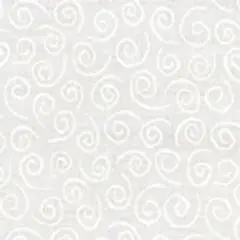 Muslin Mates 9920 11 White Swirls 1