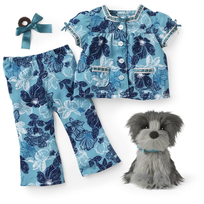 Nanea’S™ Floral Pajamas & Dog (Historical Characters) 2