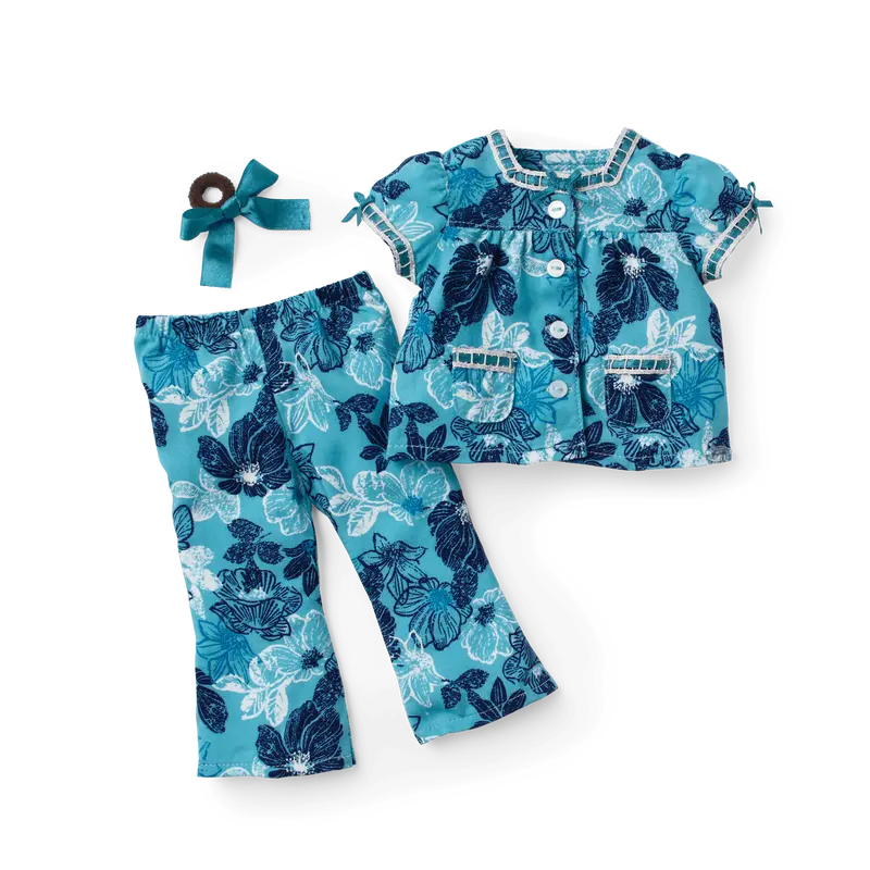 Nanea’S™ Floral Pajamas For 18-Inch Dolls (Historical Characters) 1