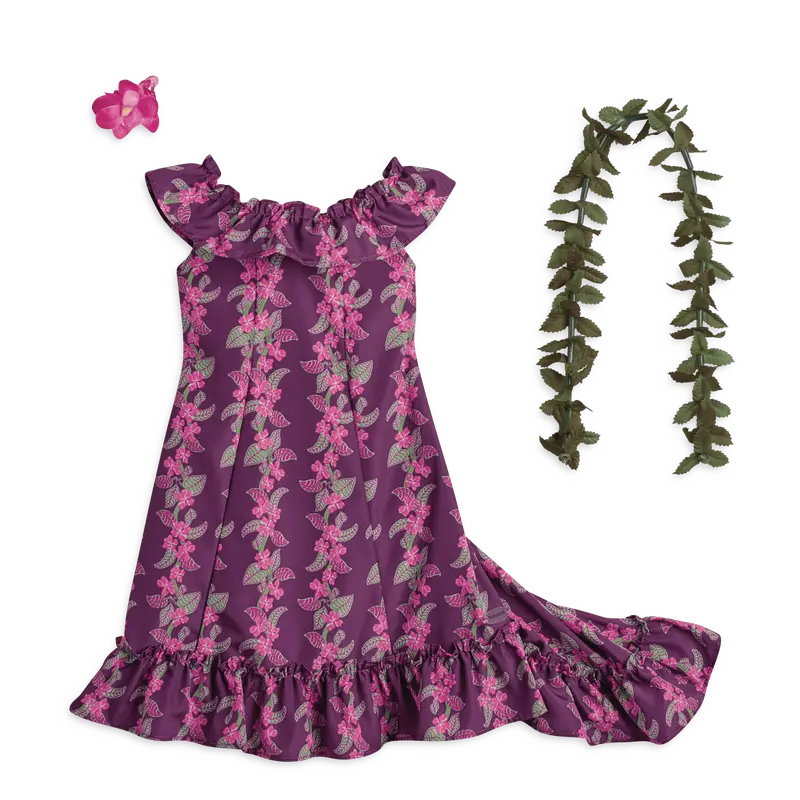 Nanea's Holoku Dress For 18-Inch Dolls (Historical Characters) 1