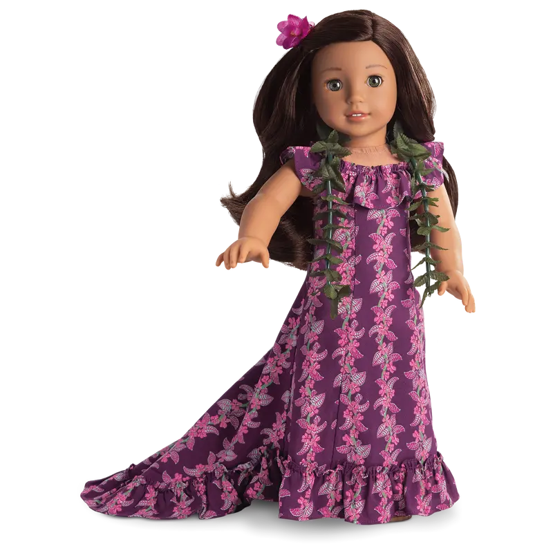 Nanea's Holoku Dress For 18-Inch Dolls (Historical Characters) 2