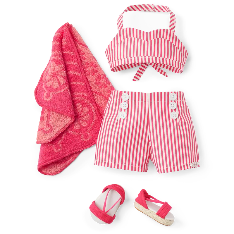 Nanea’S™ Two-Piece Swimsuit For 18-Inch Dolls (Historical Characters) 1