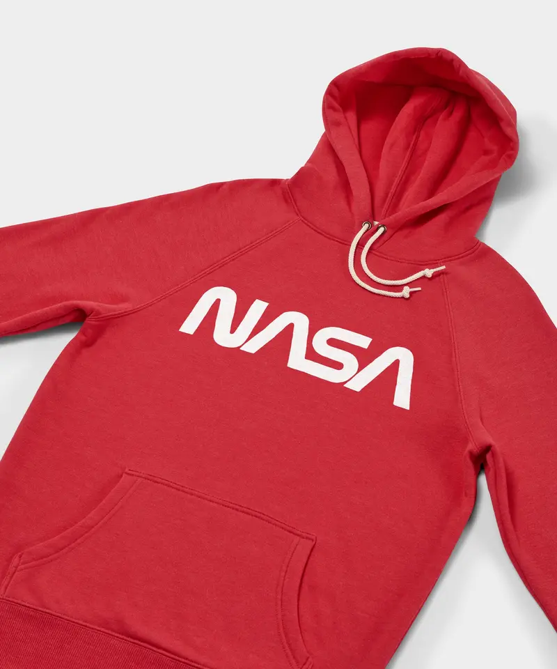 Nasa The Worm Logo Hoodie 2