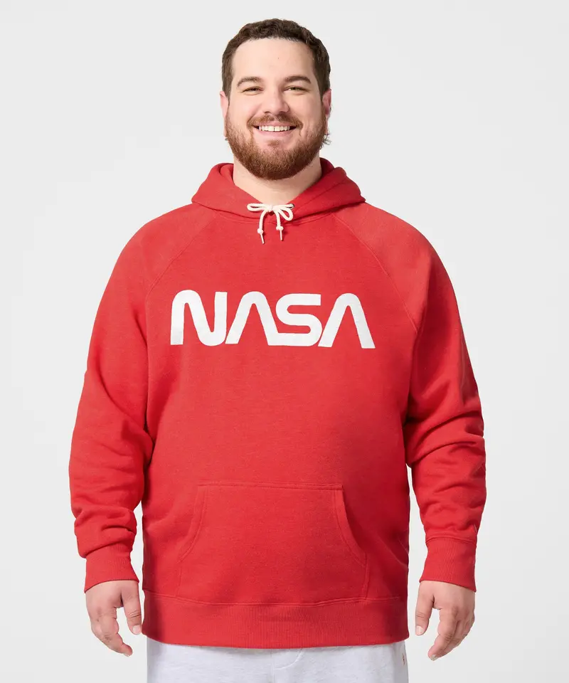 Nasa The Worm Logo Hoodie 3