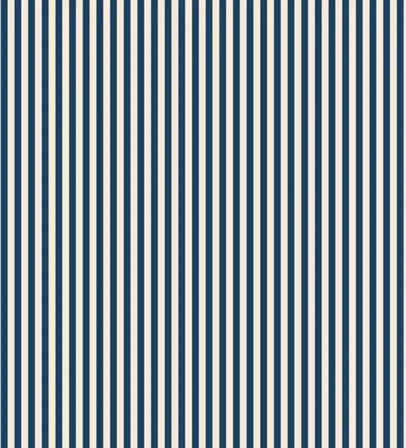 Navy Strip & White Pin Stripe  98539 411 1