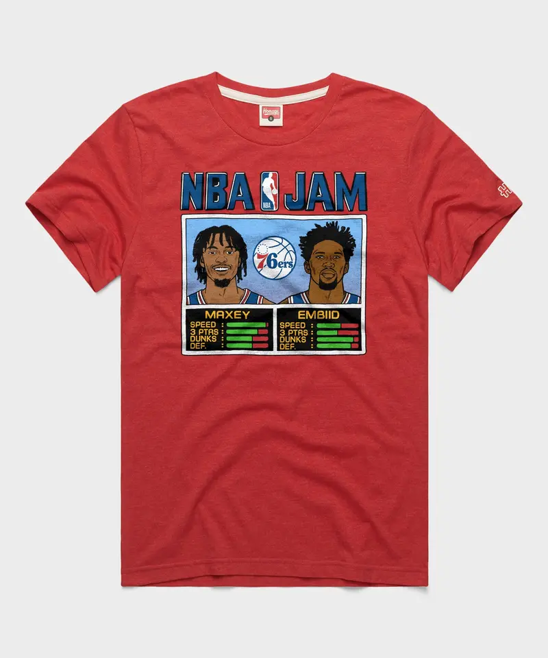 Nba Jam 76Ers Maxey And Embiid 1