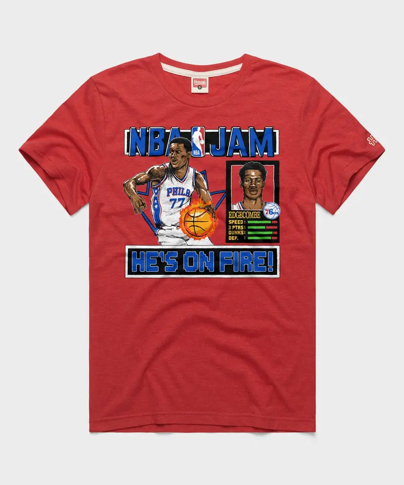 Nba Jam 76Ers V.J. Edgecombe 1