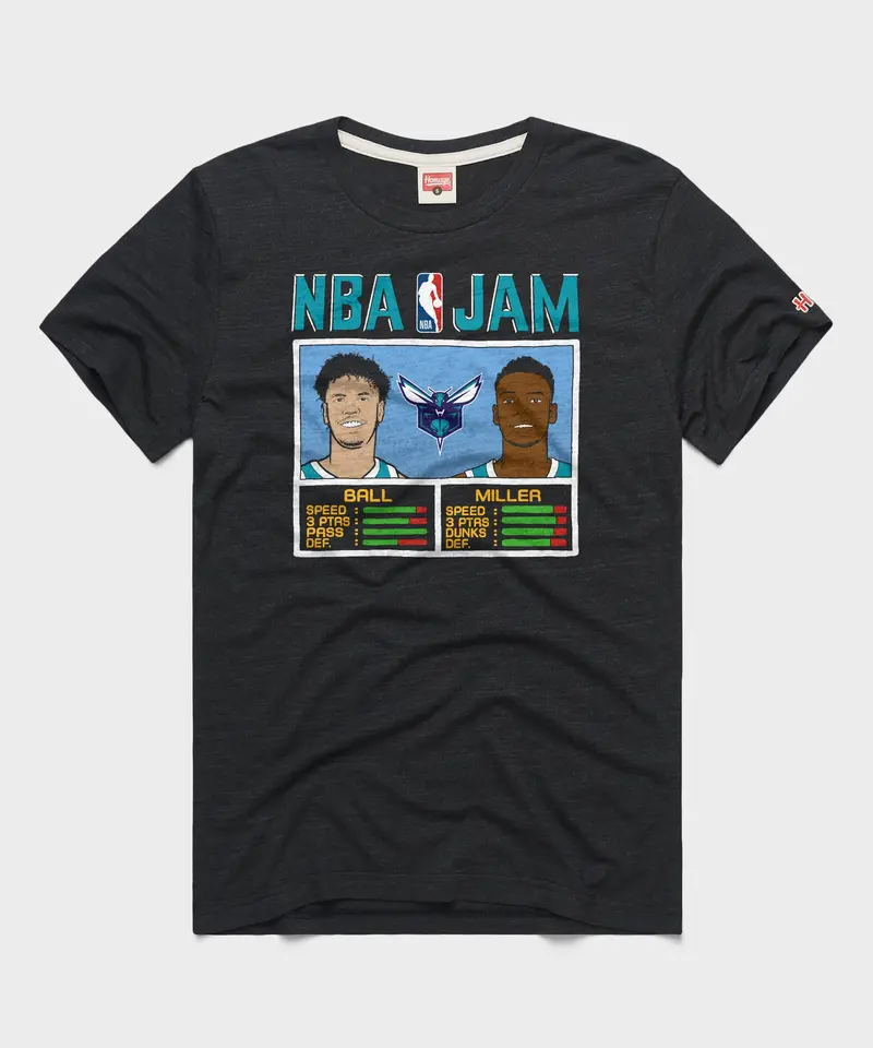 Nba Jam Hornets Ball And Miller 1