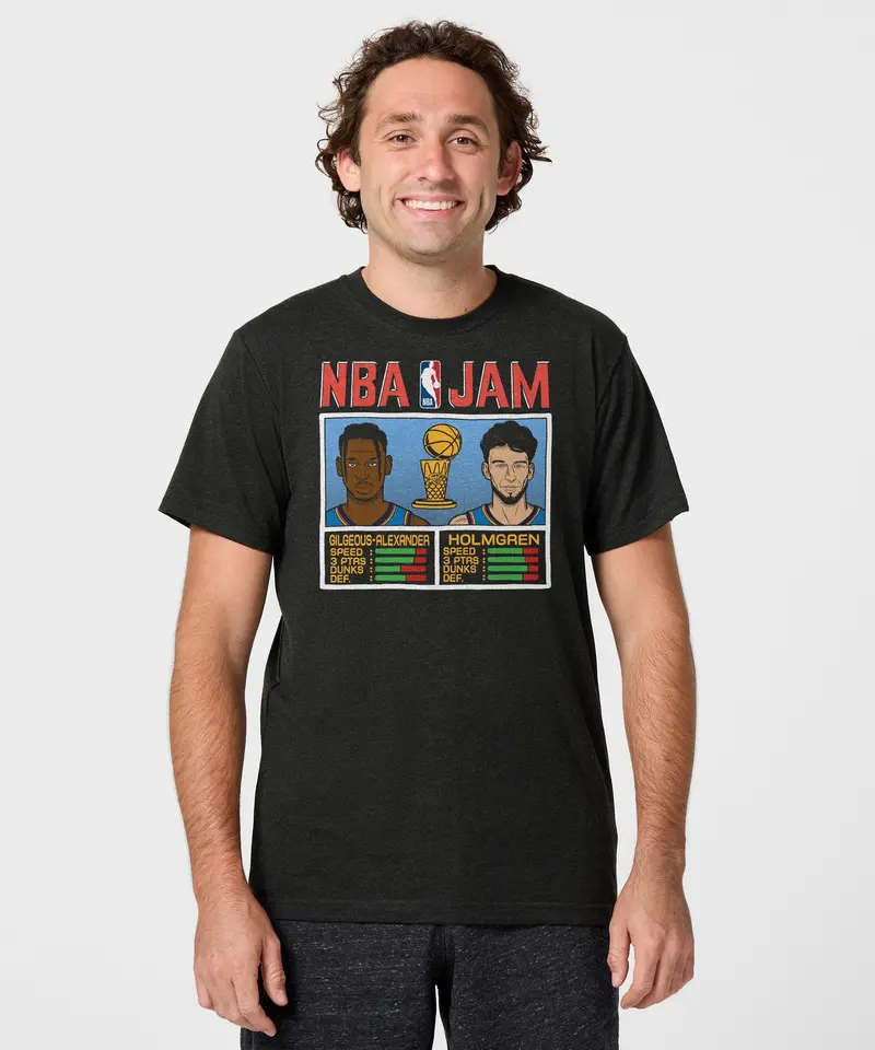 Nba Jam Thunder 2025 Champs Gilgeous-Alexander And Holmgren 3