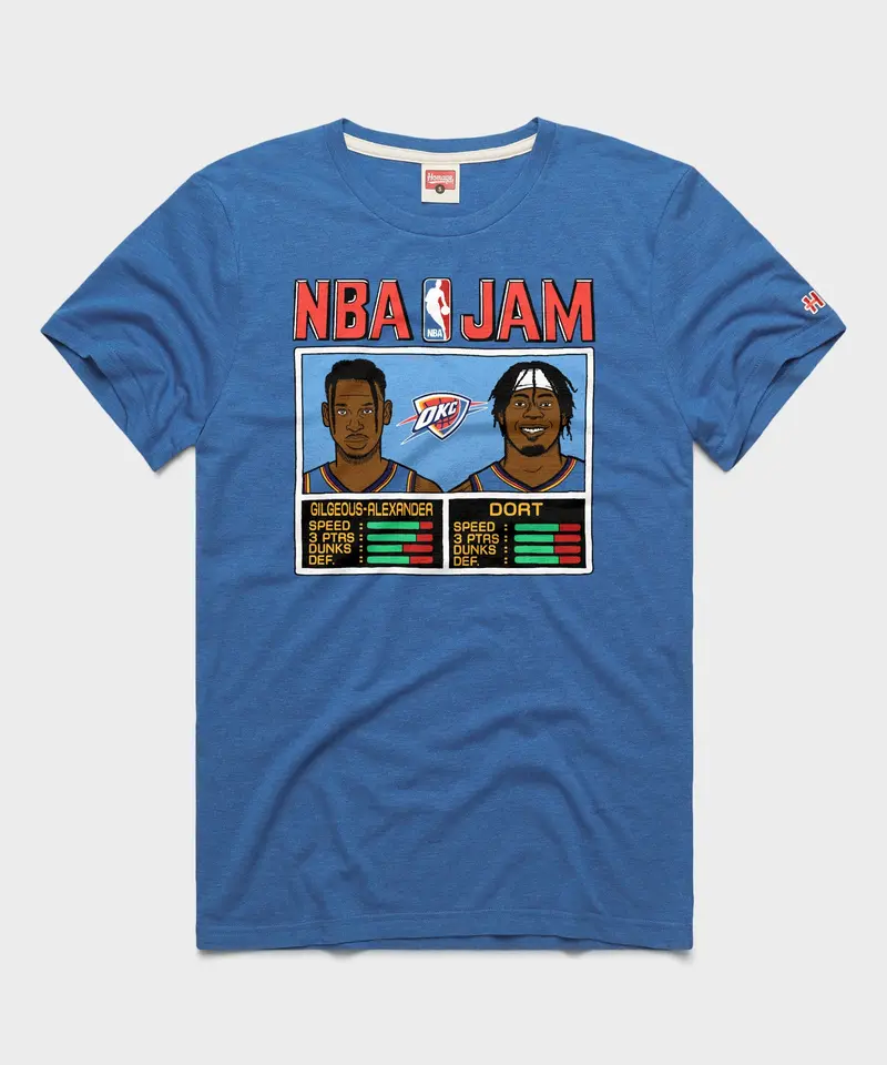 Nba Jam Thunder Gilgeous-Alexander And Dort 1