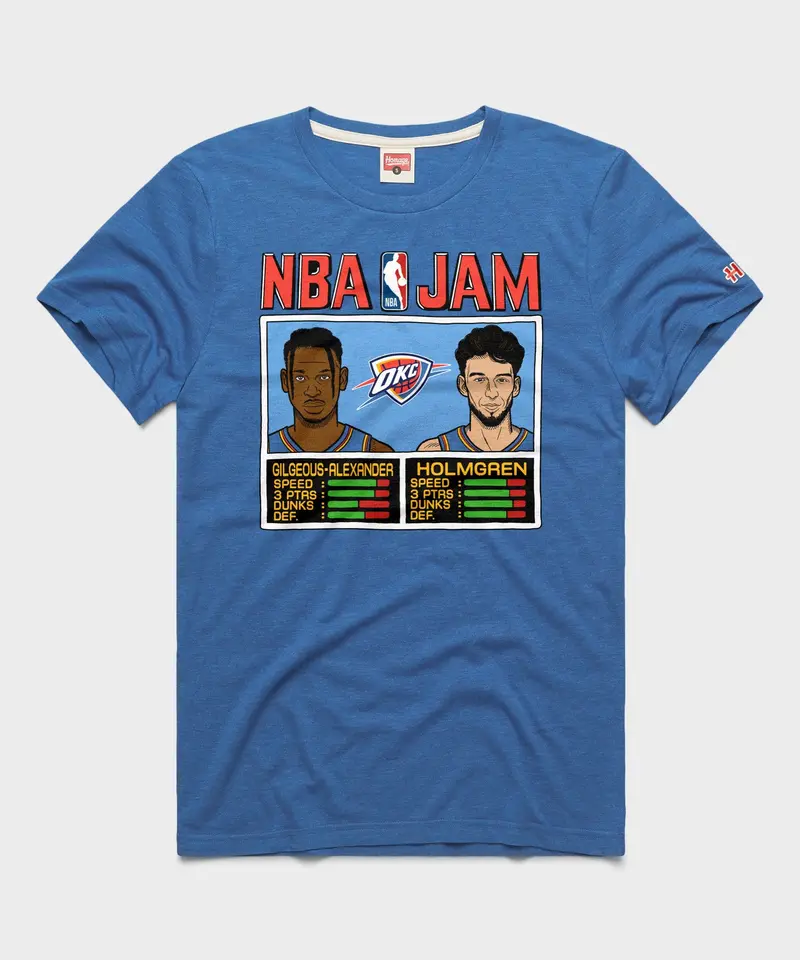 Nba Jam Thunder Gilgeous-Alexander And Holmgren 1