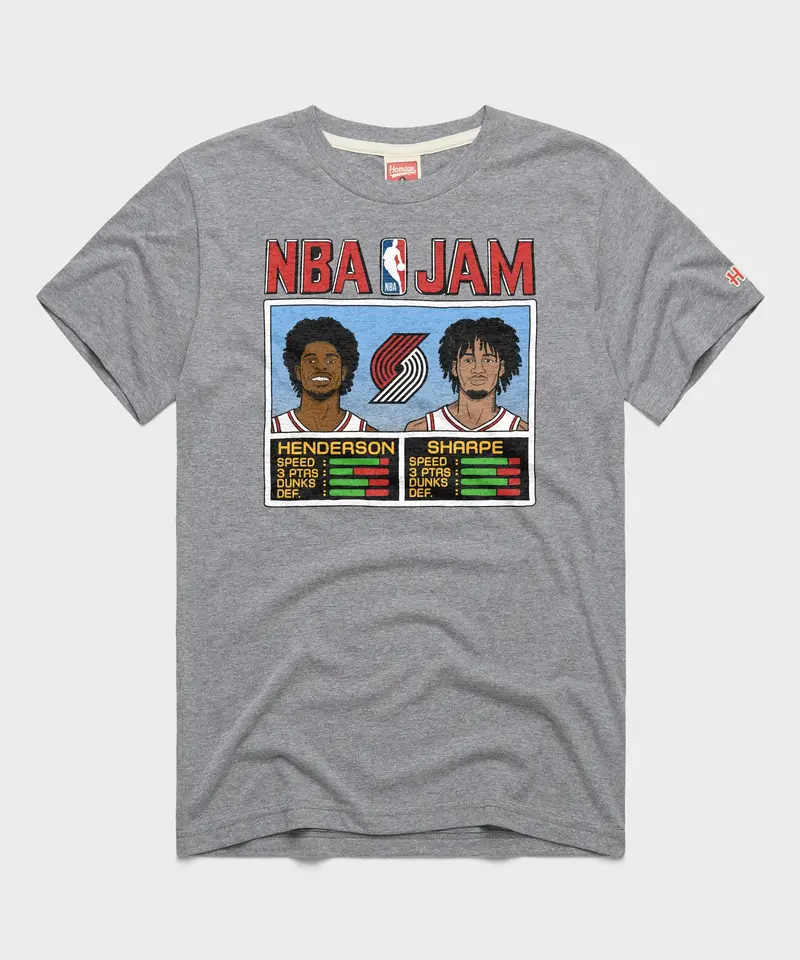 Nba Jam Trail Blazers Henderson And Sharpe 1