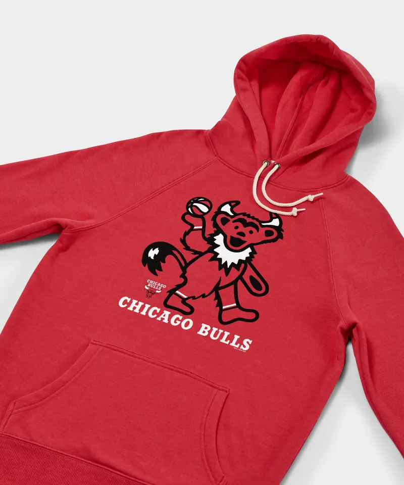 Nba X Grateful Dead X Bulls Hoodie 2