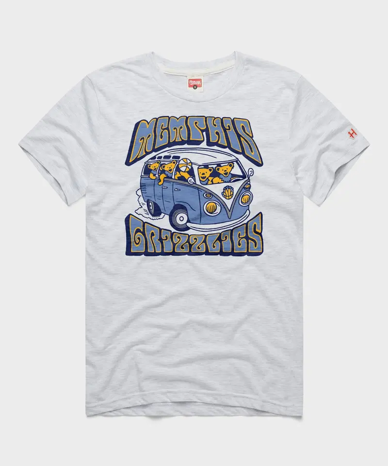 Nba X Grateful Dead X Grizzlies Bears And Bus 1
