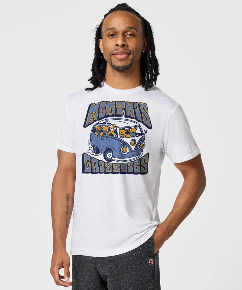 Nba X Grateful Dead X Grizzlies Bears And Bus 3