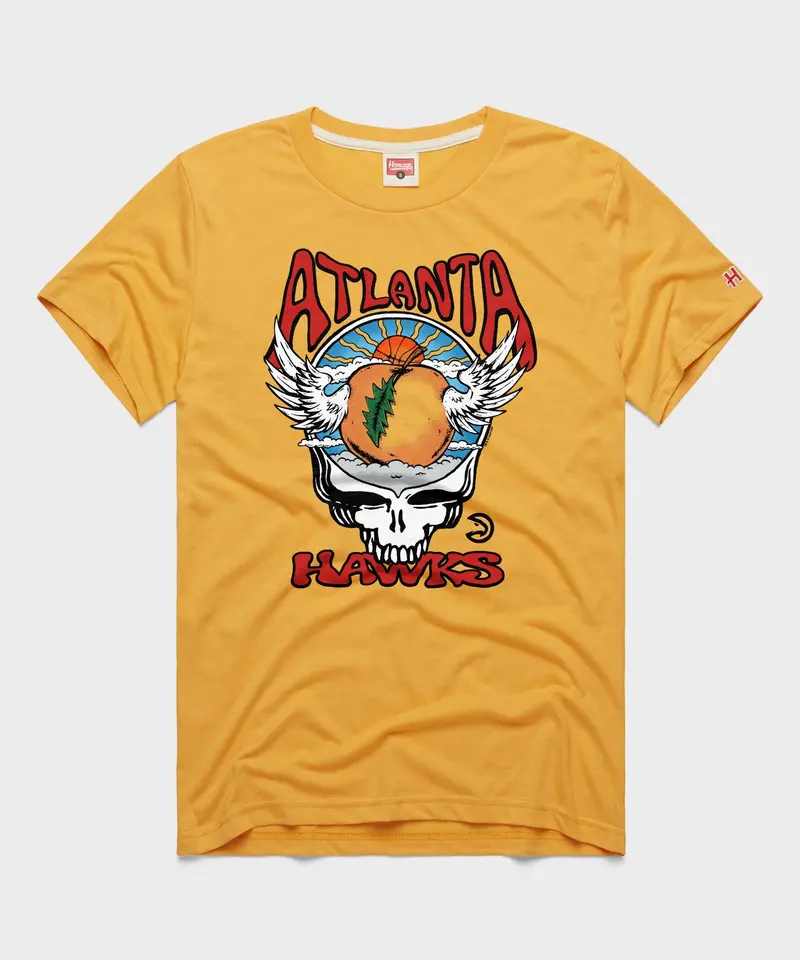 Nba X Grateful Dead X Hawks Skull 1