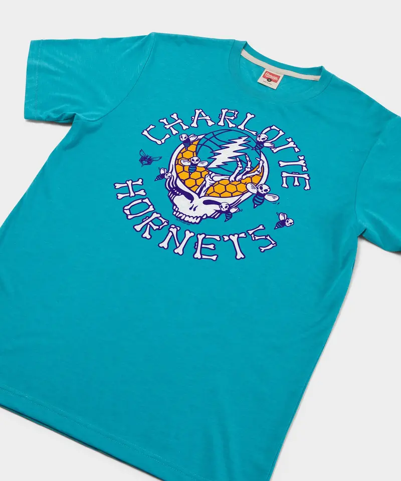 Nba X Grateful Dead X Hornets Skull 2