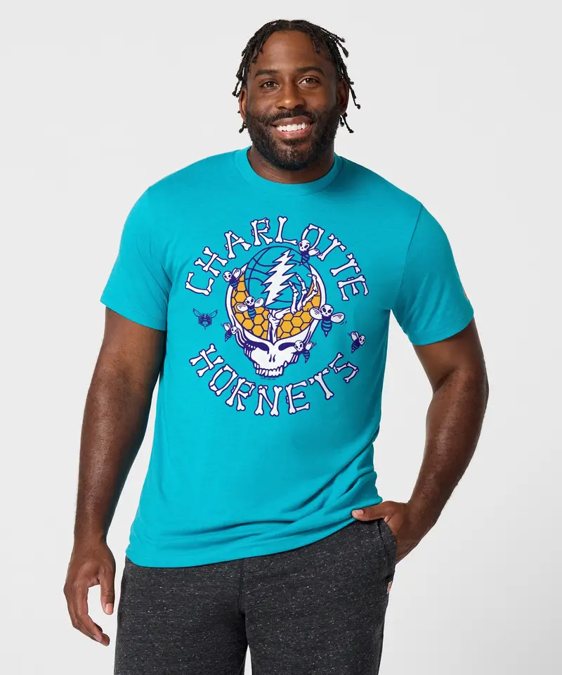 Nba X Grateful Dead X Hornets Skull 3