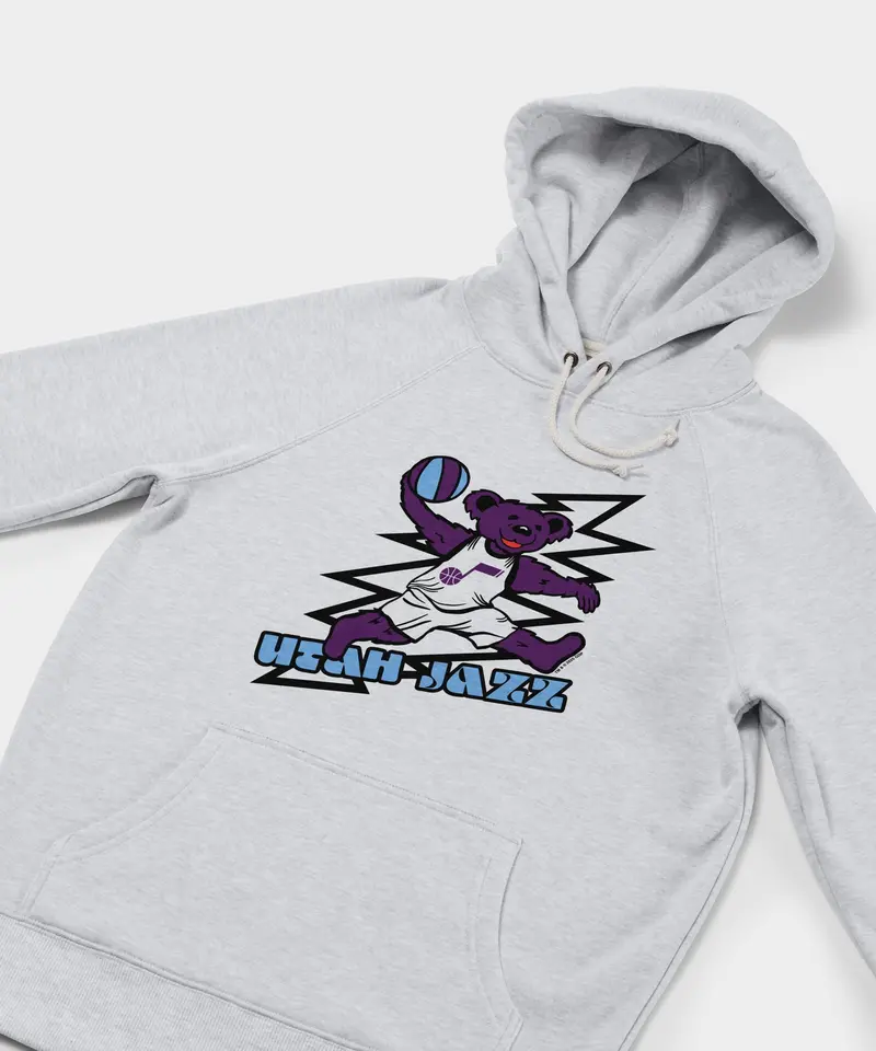 Nba X Grateful Dead X Jazz Hoodie 2