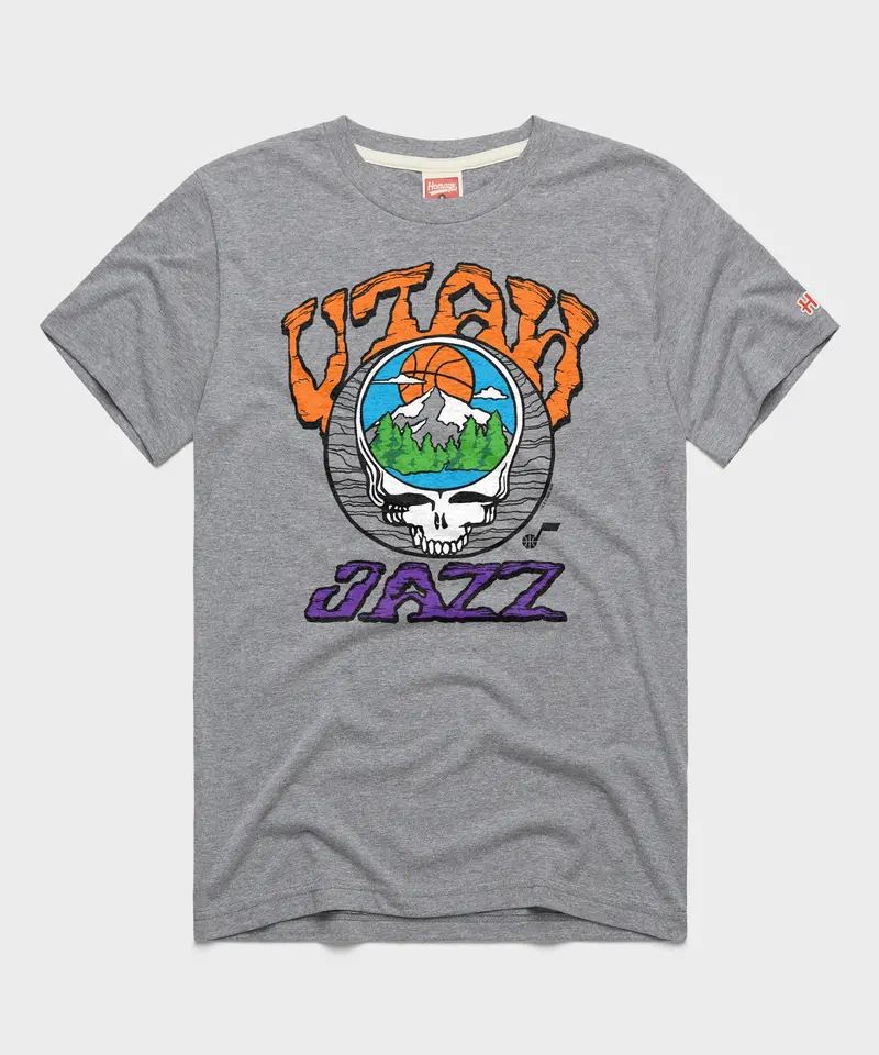 Nba X Grateful Dead X Jazz Skull 1